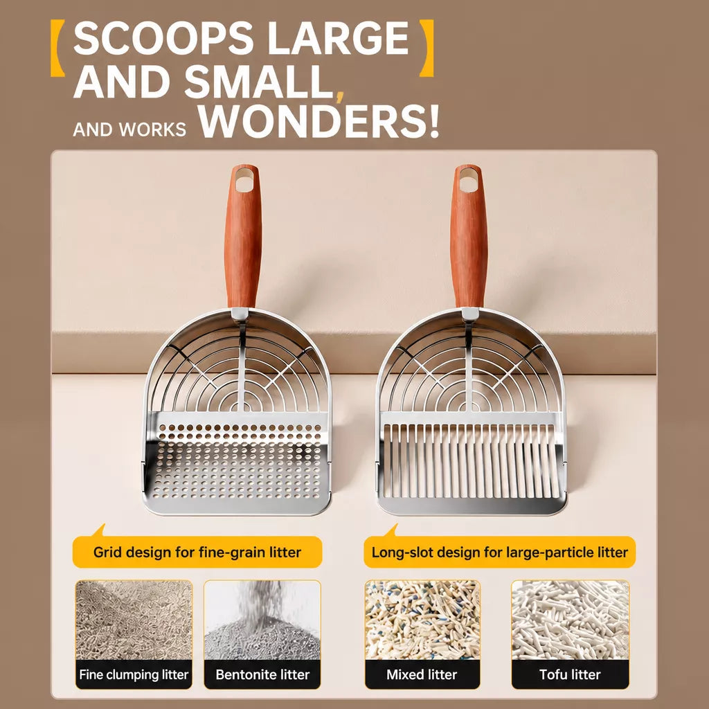 Metal Cat Litter Scoop
