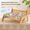 Cat Lounge Scratcher Sofa with Natural Sisal Surface