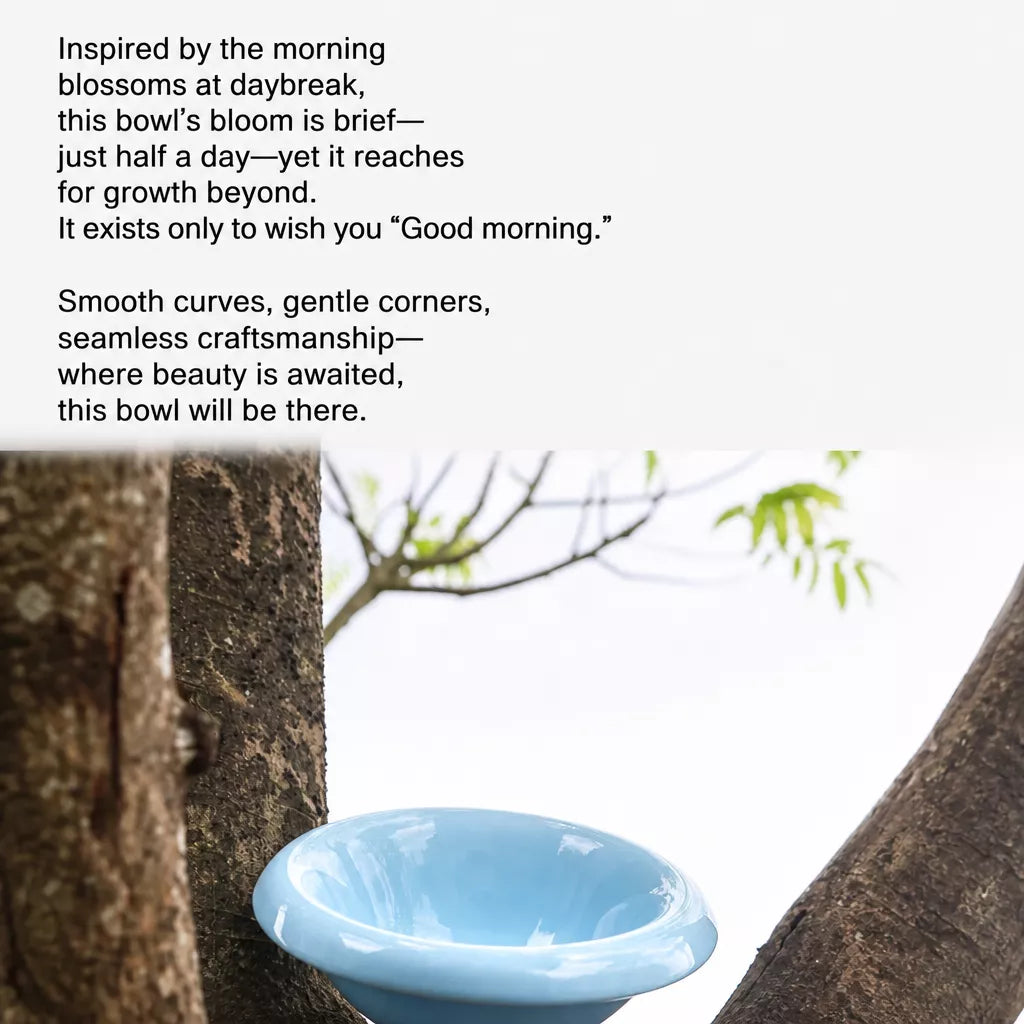 Wide-Opening Ceramic Pet Bowl for Cats and Dogs