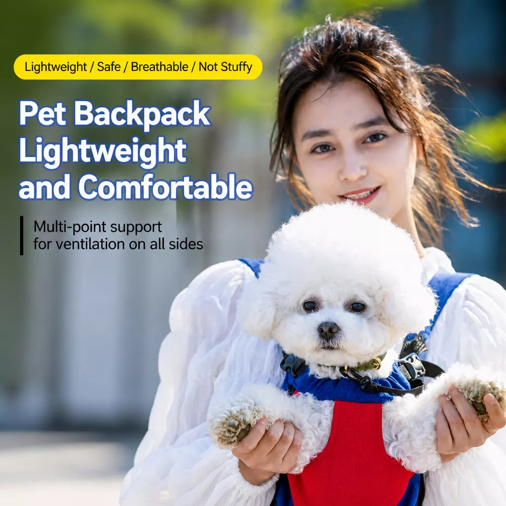 Front Carrier Backpack for Small Dogs and Cats