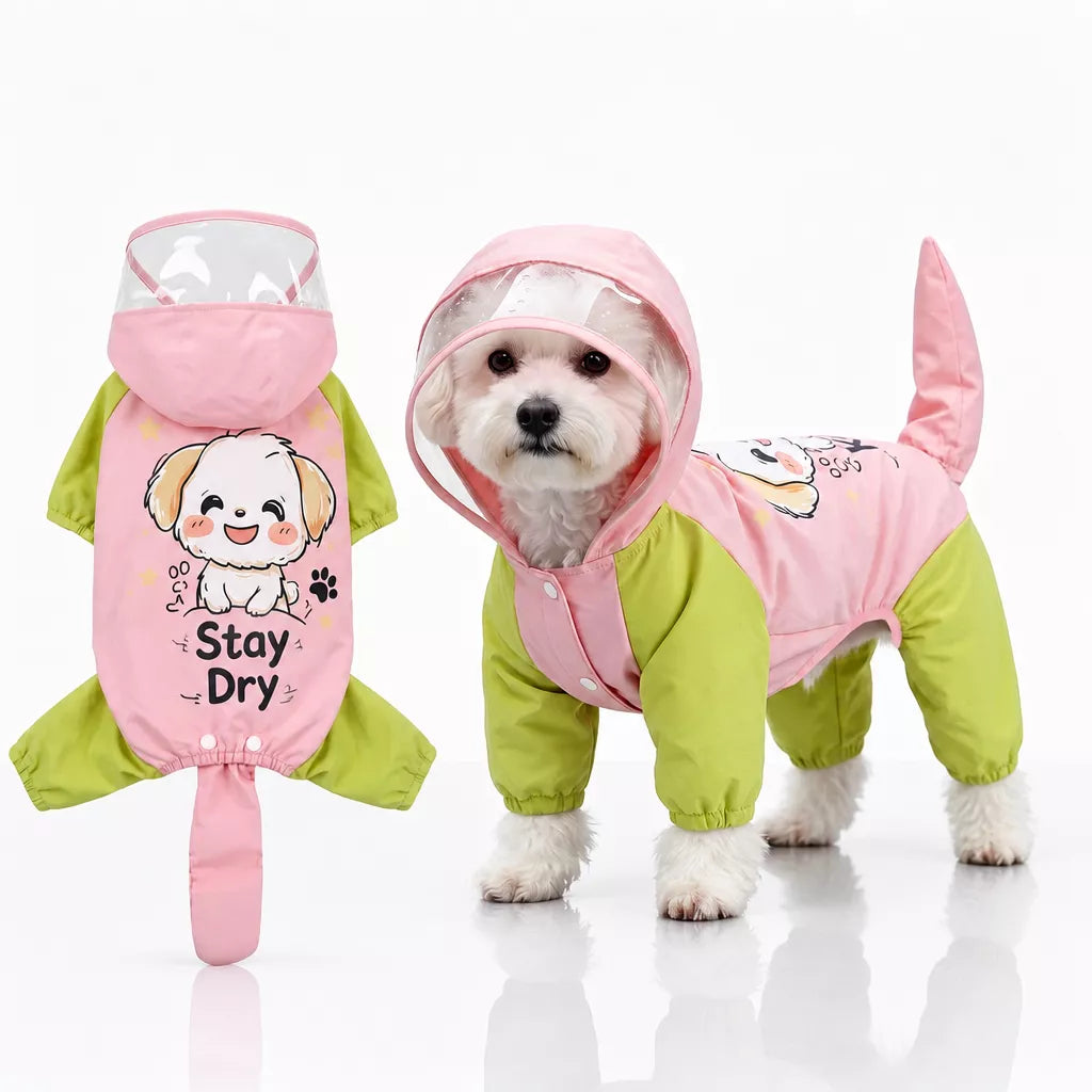 Four-Leg Dog Raincoat