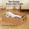 Corrugated Cardboard Cat House & Scratcher