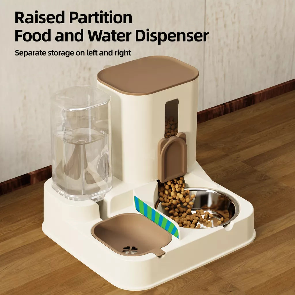 Pet Food and Water Bowl for Cats and Dogs