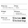 Breathable Canvas Front Pet Carrier Backpack for Cats & Dogs