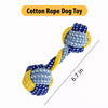 Rope Tug and Treat-Dispensing Dog Toy