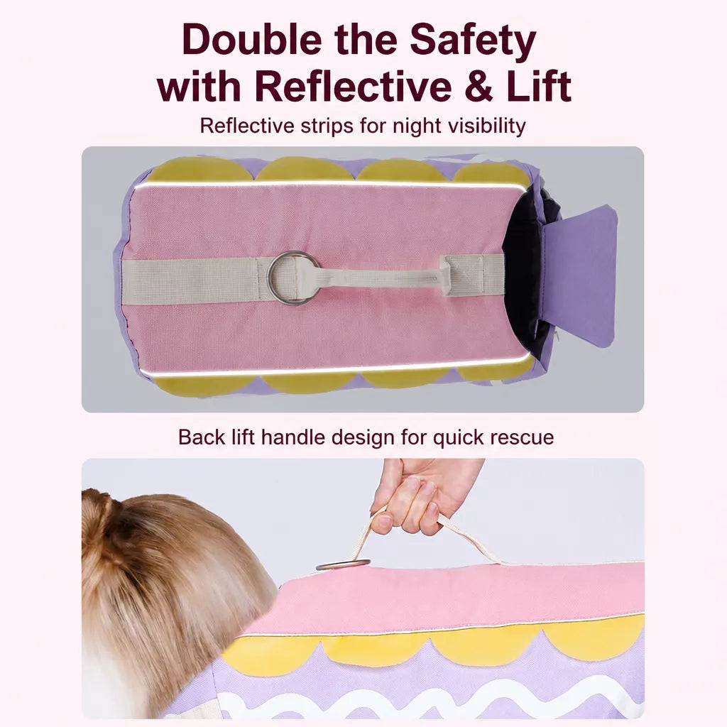 Dog Life Jacket for Swimming and Outdoor Adventures