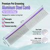 Multi-Use Grooming Comb for Cats and Dogs