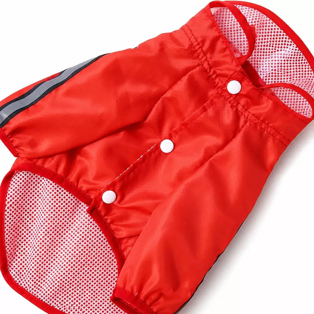 Full-Coverage Four-Leg Waterproof Raincoat for Dogs