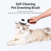 Self-Cleaning Slicker Brush for Dogs and Cats