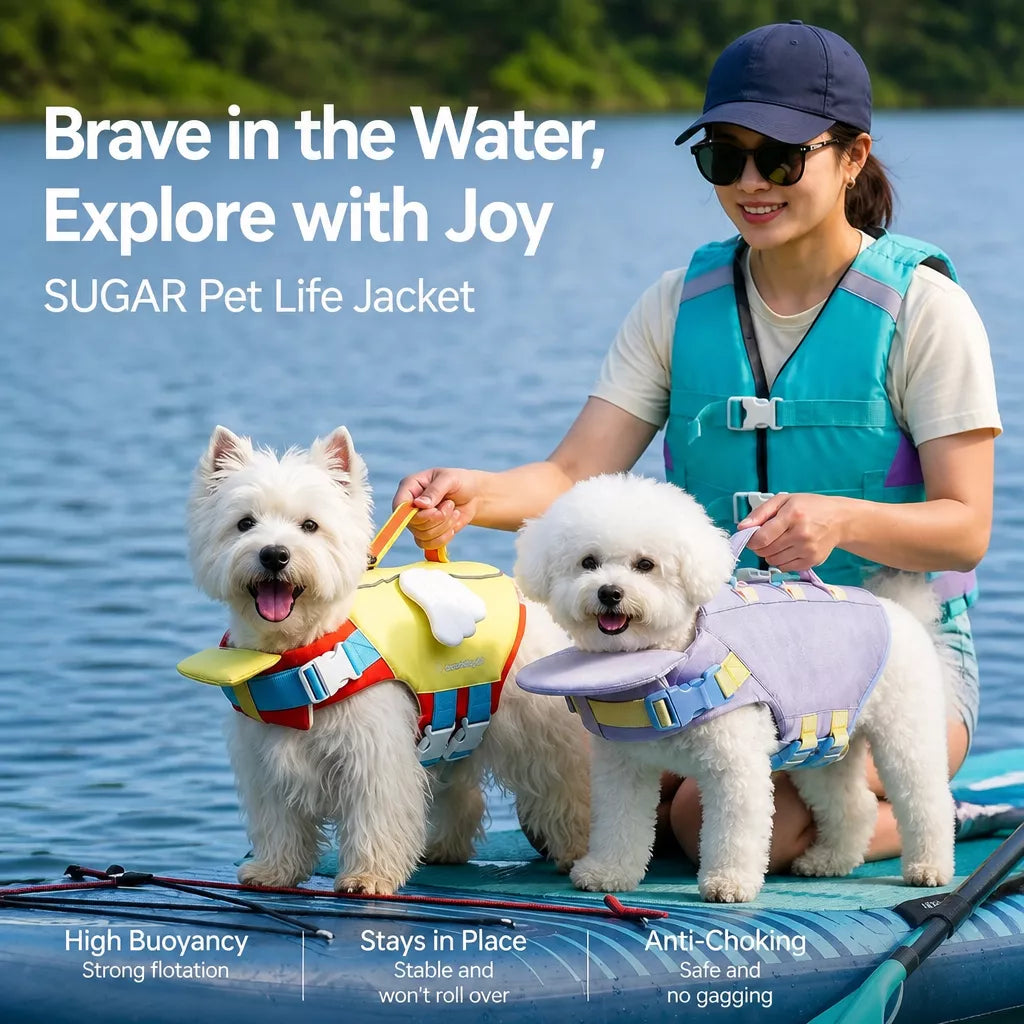 Dog Life Jacket for Swimming and Outdoor Adventures