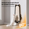 Wall-Mounted or Floor-Standing Sisal Cat Scratcher