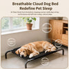 Elevated Mesh Dog Bed with Iron Frame