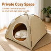Removable-Washable Tent Bed for Cats and Small Dogs