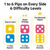 21-Hole Treat-Hiding Dice Toy for Dogs