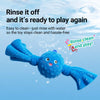 Interactive Squeaky Rope Tug Toy for Small and Medium Dogs