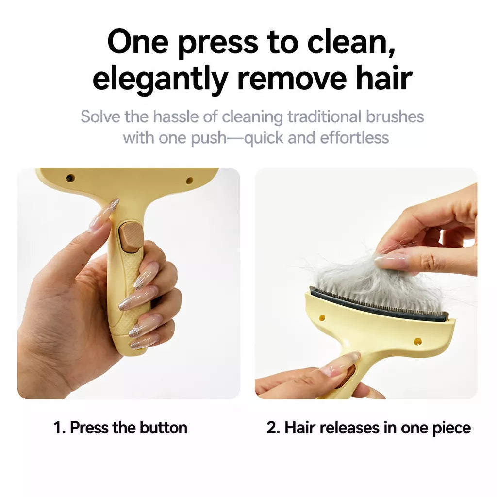 Pet Undercoat Rake and Dematting Comb for Dogs and Cats