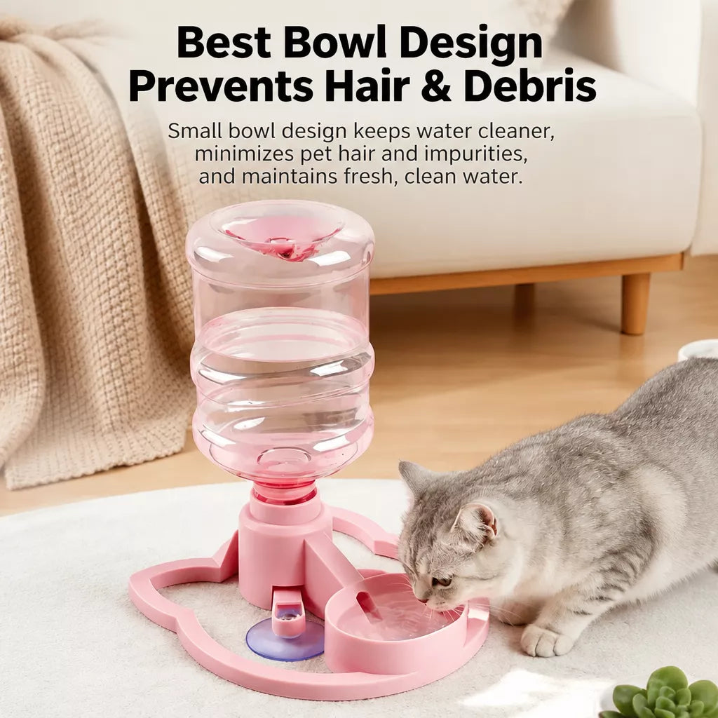 Portable Pet Water Bottle Dispenser