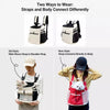 Nylon Mesh Pet Carrier Backpack for Cats and Small Dogs