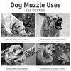 Mesh Dog Muzzle for Small to Large Dogs