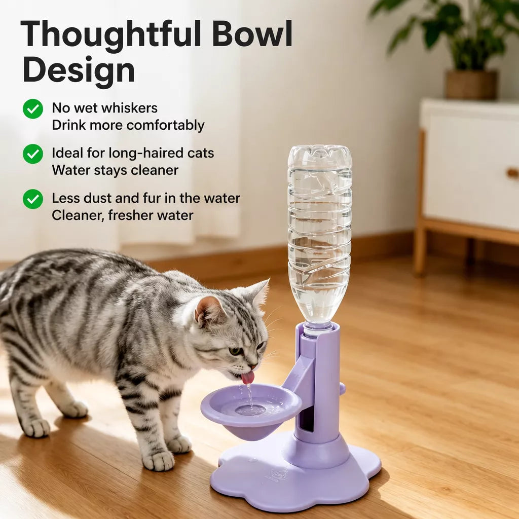 Adjustable Height Pet Water Dispenser
