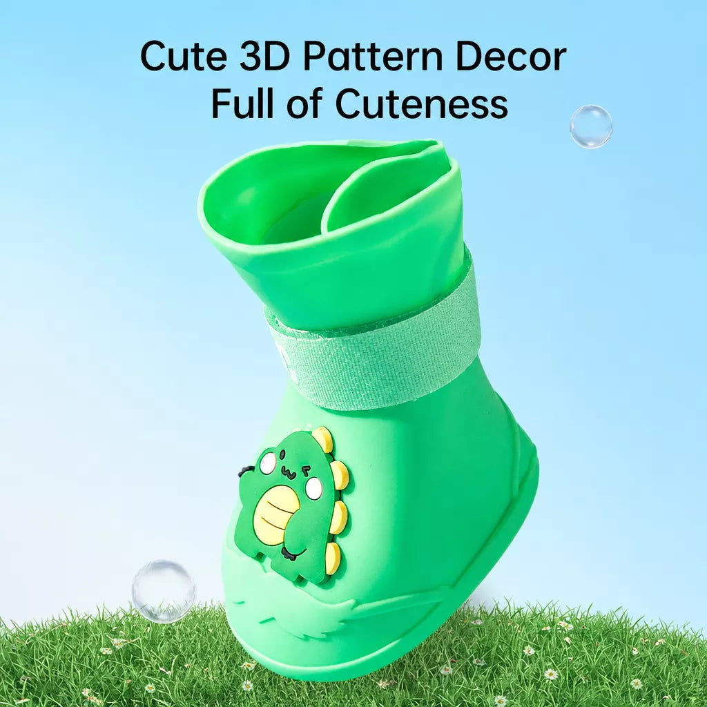 Waterproof Dog Boots for Rainy Walks