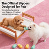 Latex Squeaky Slipper Toy for Small to Medium Dogs