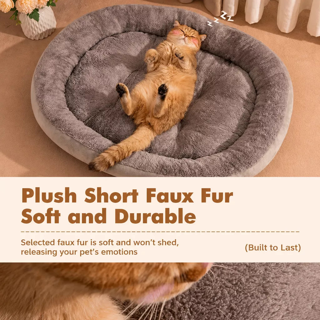 Fleece Pet Bed for Cats and Dogs