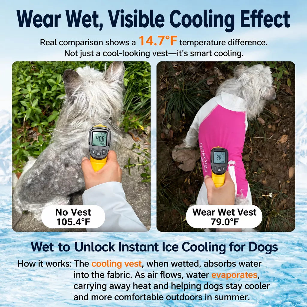 Lightweight Four-Legged Dog Summer Shirt