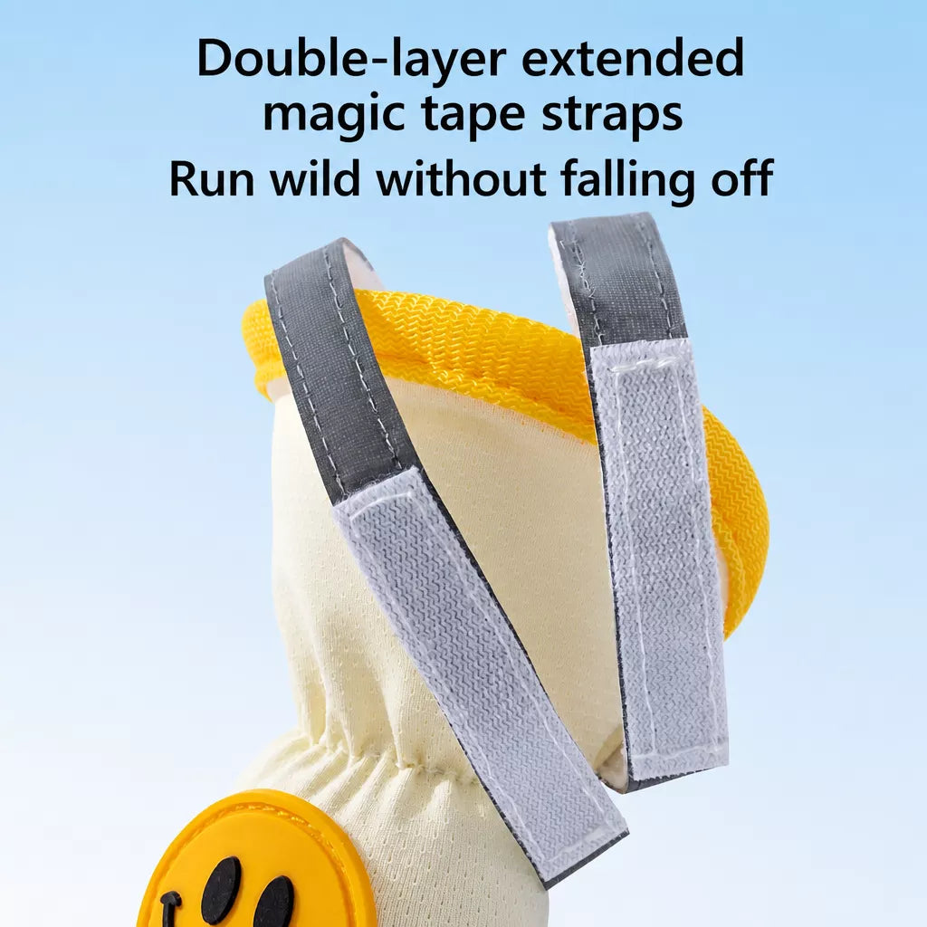 Soft-Sole Nylon Dog Boots for Small to Medium Dogs
