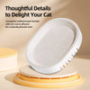 Corrugated Cardboard Cat Scratcher Bed – Round & Oval Designs