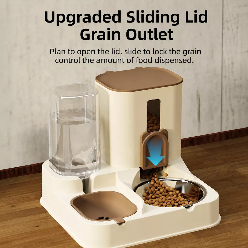 Pet Food and Water Bowl for Cats and Dogs