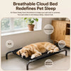 Raised Dog Cot Bed with Removable Washable Cover