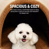 Enclosed Polyester Pet Bed House for Dogs and Cats