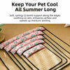 Cotton-Linen Pet Rest Mat for Dogs and Cats