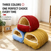 Semi-Enclosed EPE Foam Pet Bed for Cats and Dogs