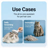 Long- and Short-Tooth Pet Rake Comb for Dogs and Cats