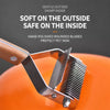 Double-Sided Grooming Rake for Medium & Large Dogs