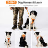 Vest-Style Dog Harness with Retractable Leash