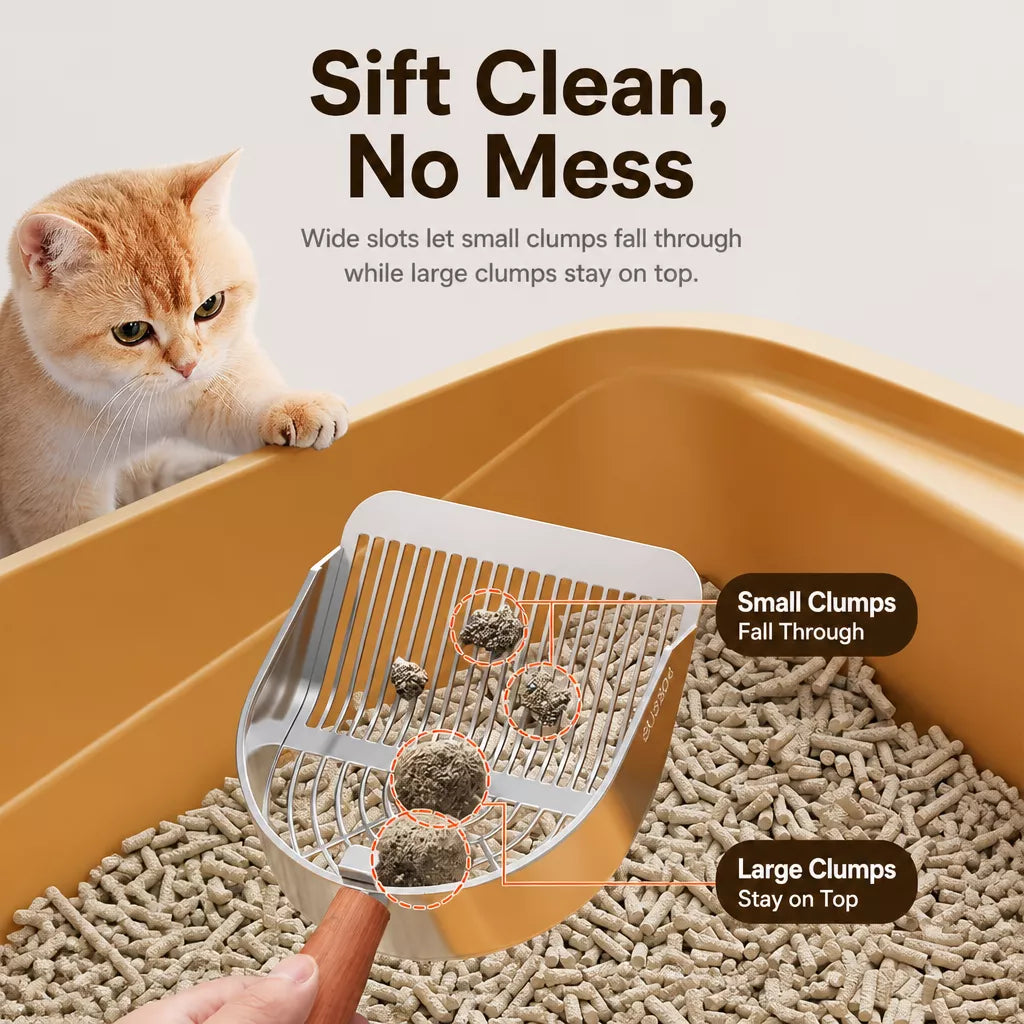 Metal Cat Litter Scoop