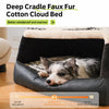 Tent-Style Dog Bed with Removable Washable Cover