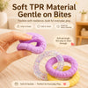 Dog Tug Ring Toy for Chewing, Training, and Interactive Play