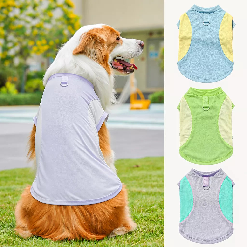 Lightweight Four-Leg Pet Shirt for Dogs & Cats