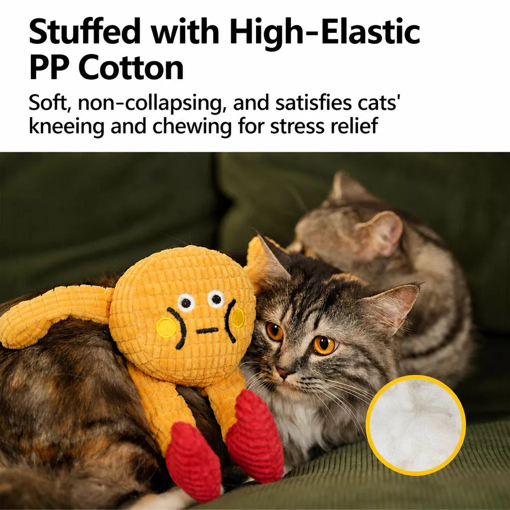 Fleece Catnip Toy for Cats and Dogs