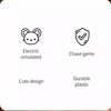 Electronic Plush Hamster Toy with Sound for Cats