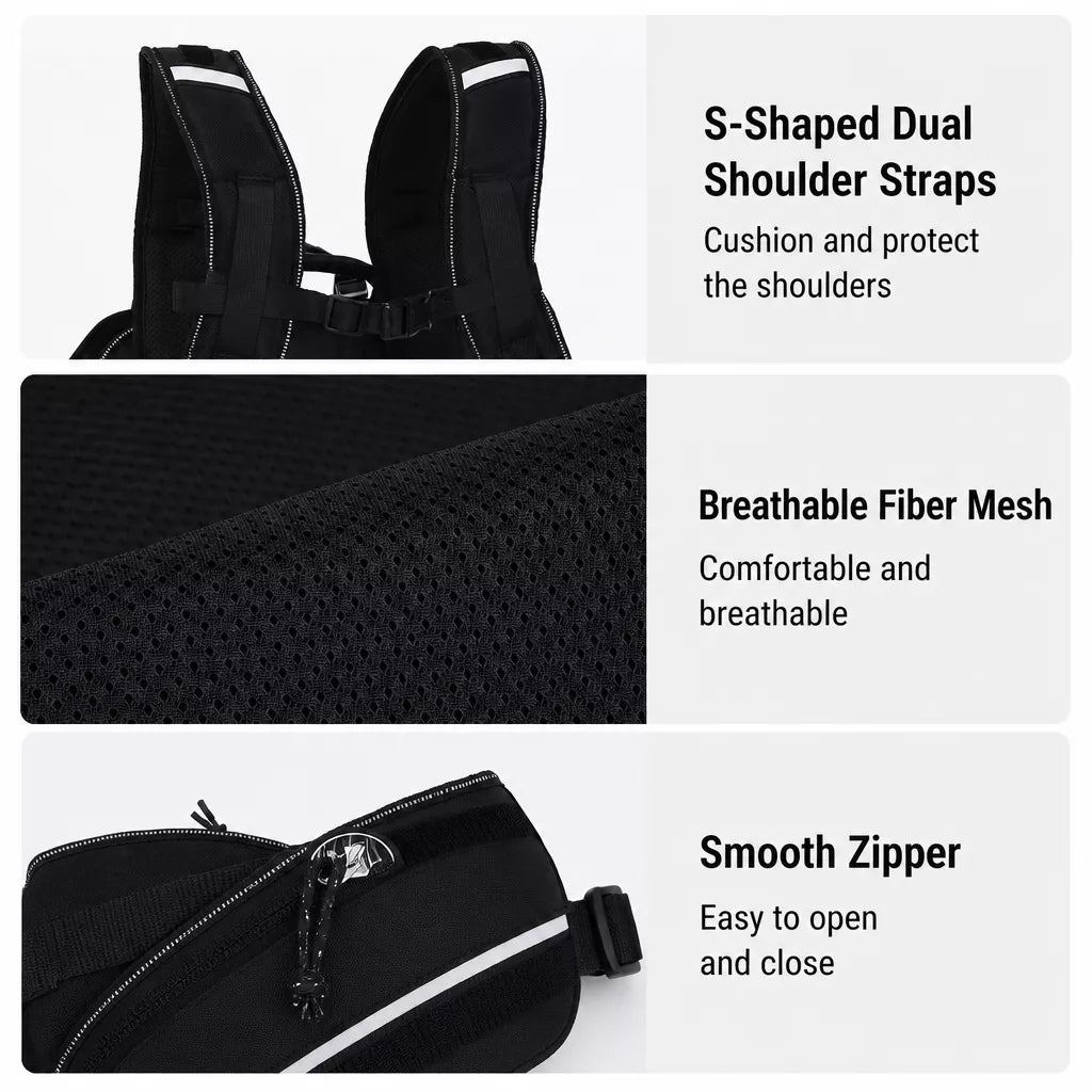 Pet Side-Carry Carrier for Dogs and Cats