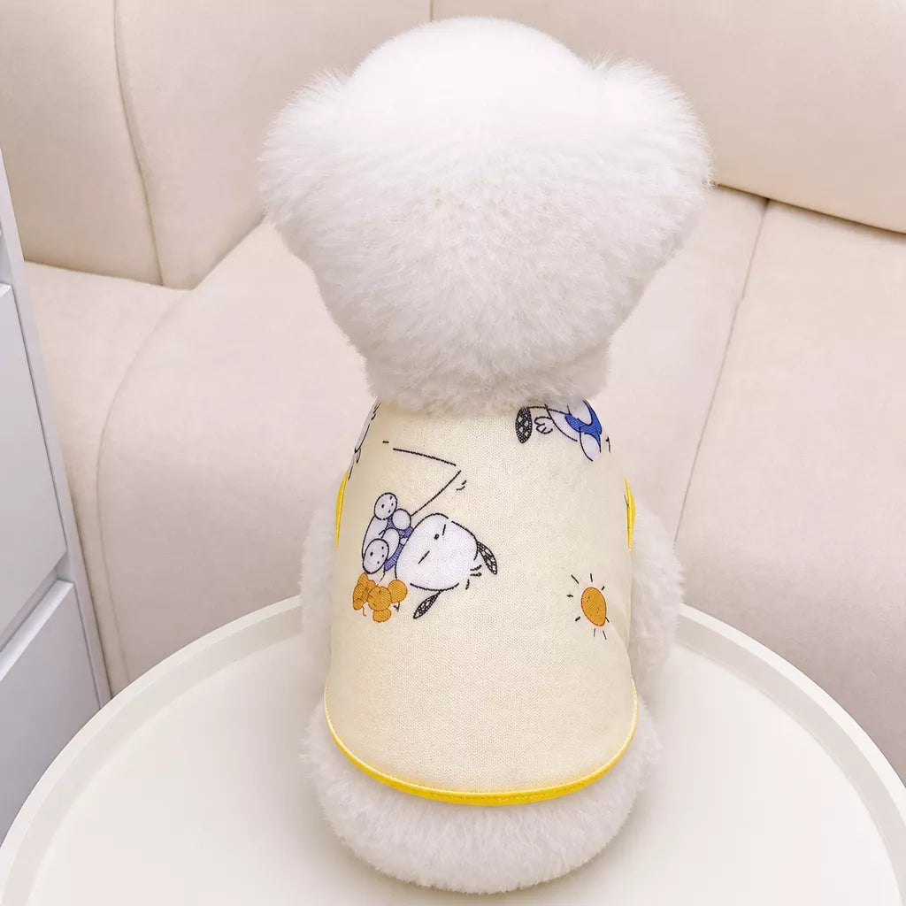Lightweight Cotton Pet Clothing for Dogs & Cats