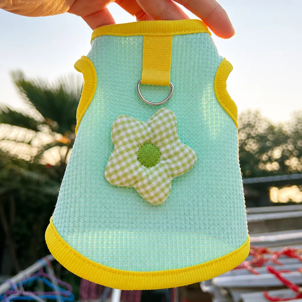 Cat & Small Dog Vest with Leash Opening