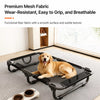 Foldable Elevated Pet Cot with Breathable Mesh
