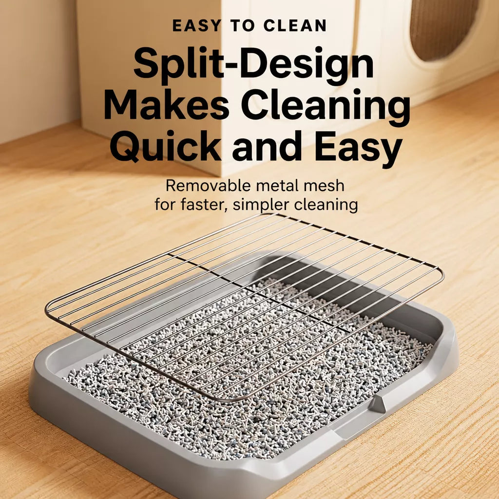 Plastic Dog Potty Training Tray