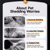 Double-Sided Dematting Comb for Dogs and Cats